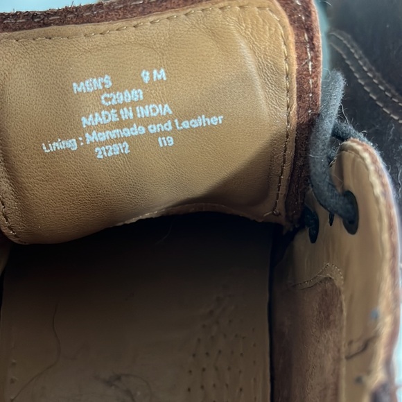 Men’s Brown Leather Coke Haan Boots - Picture 4 of 6